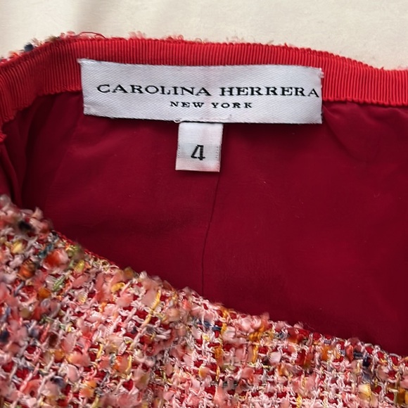 Carolina Herrera tweed skirt, size 4 - Picture 5 of 8